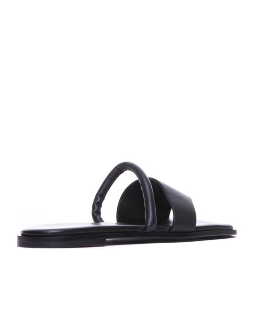 Vic Matié White Slide Sandals