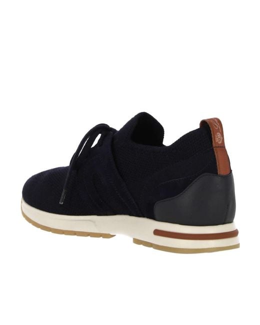 Loro Piana Blue 360 Lp Flexy Walk Sneakers