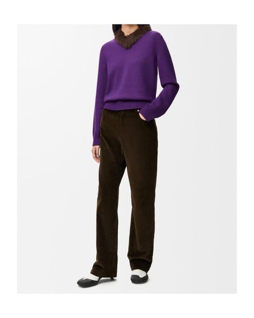 Loewe Purple Sweater