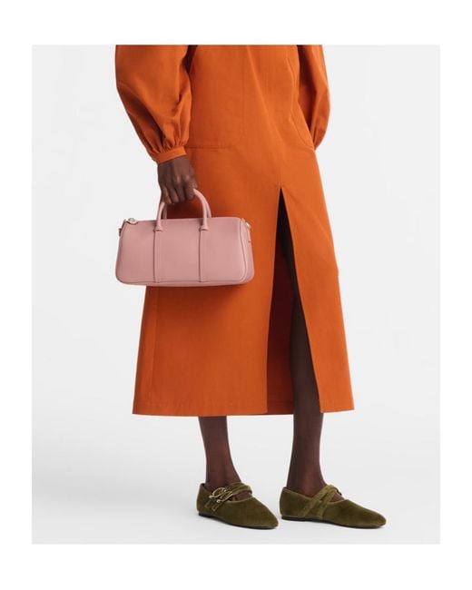 Longchamp Pink Medium Daylong Top-Handle Tote Bag