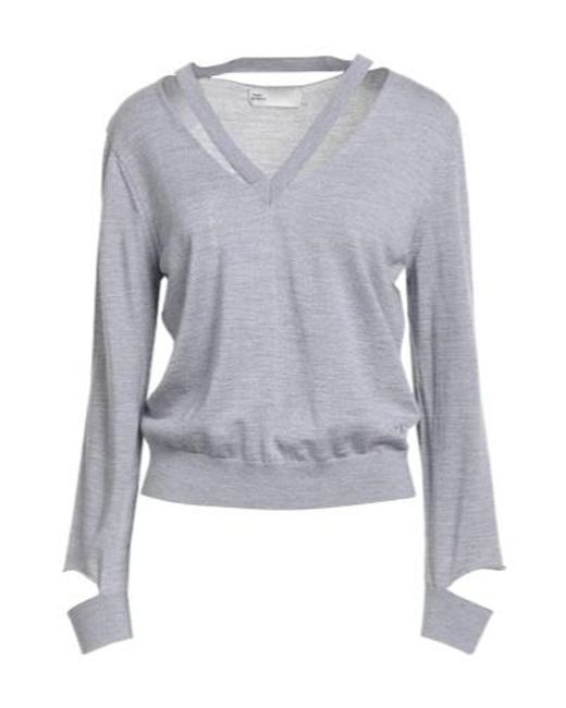 Tory Burch Blue Logo Sweater