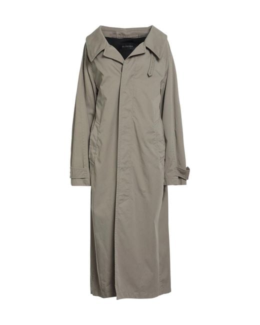Balenciaga Gray A Simple And Long Coat
