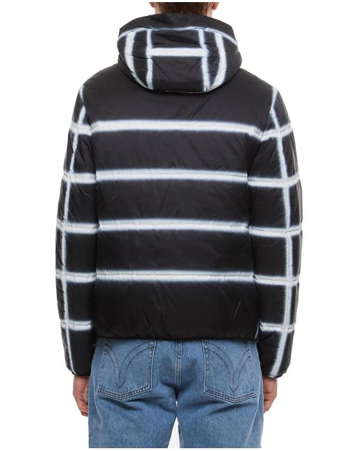 Givenchy Black Striped Puffer Jacket for men
