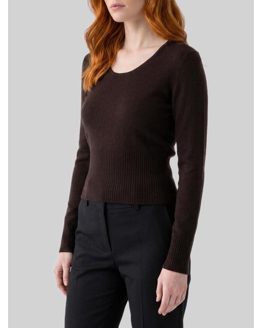 Max Mara Black Mxmvetta Crewneck Knitted Jumper