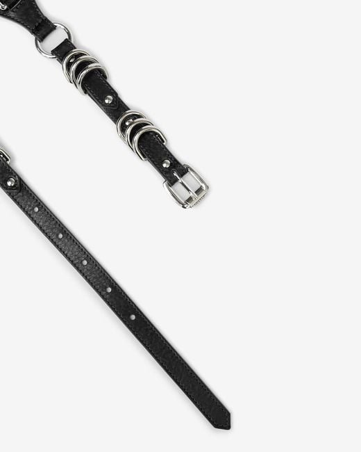 Isabel Marant White Bolton Belt
