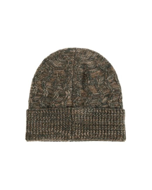 Etro Green Knitted Hat for men