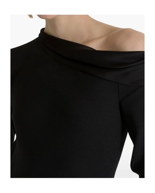 Alberta Ferretti Black Evening Dress