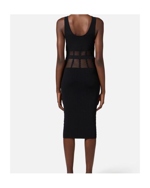 Elisabetta Franchi Black Dress