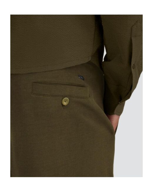 Herno Green Logo Plaque Bermuda Shorts for men