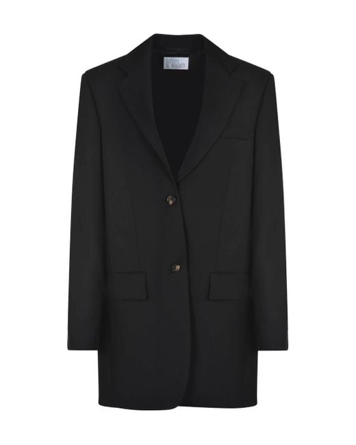 GIUSEPPE DI MORABITO Black Single-Breasted Jacket