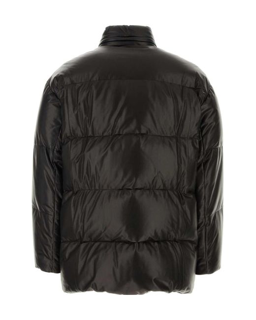 Prada Black Zip-Up Down Jacket for men