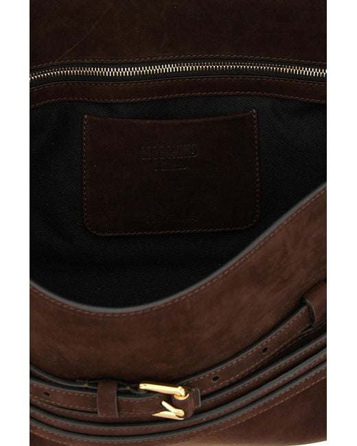 Moschino Black 'Tie Me' Shoulder Bag