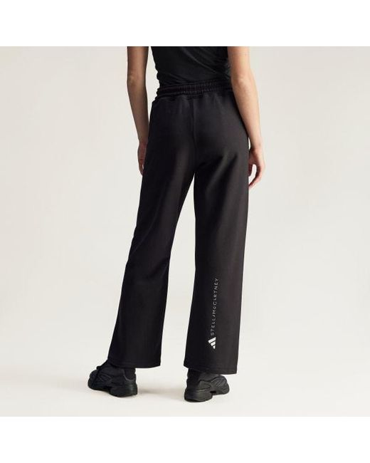 Adidas By Stella McCartney Black Straight Leg Pants