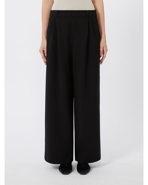 Max Mara Black 'S Daniel Pleated Pants