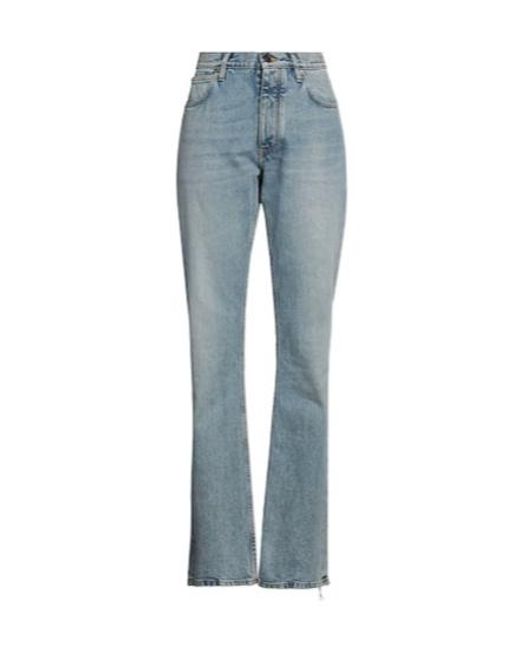 Balenciaga Blue Loose-Fitting Jeans