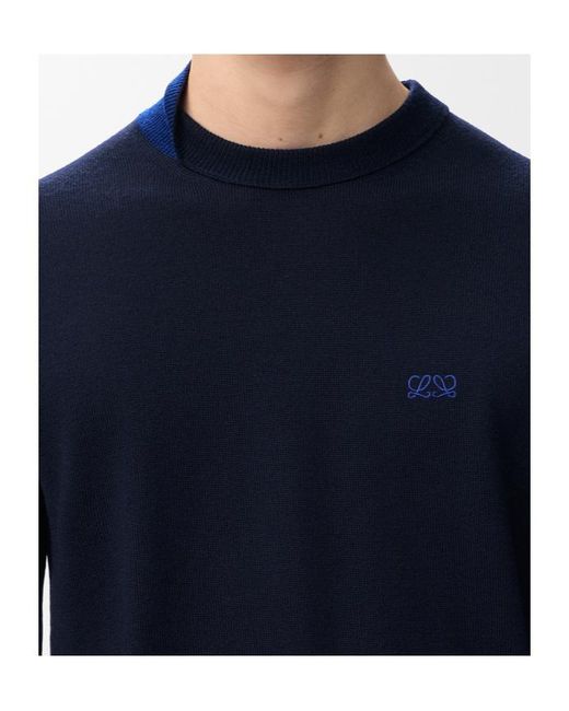 Loewe Blue Sweater for men