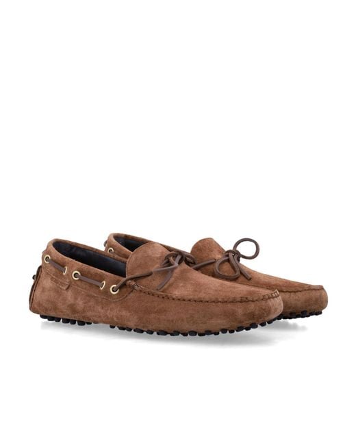 Tom Ford Brown Rod Driver Shoes for men