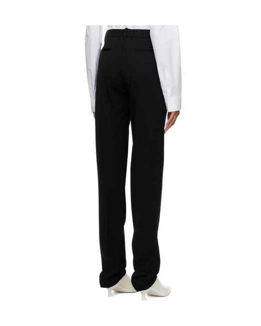 Jil Sander Black Trousers