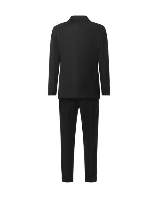 Biagio Santaniello Black Single Breasted Suit