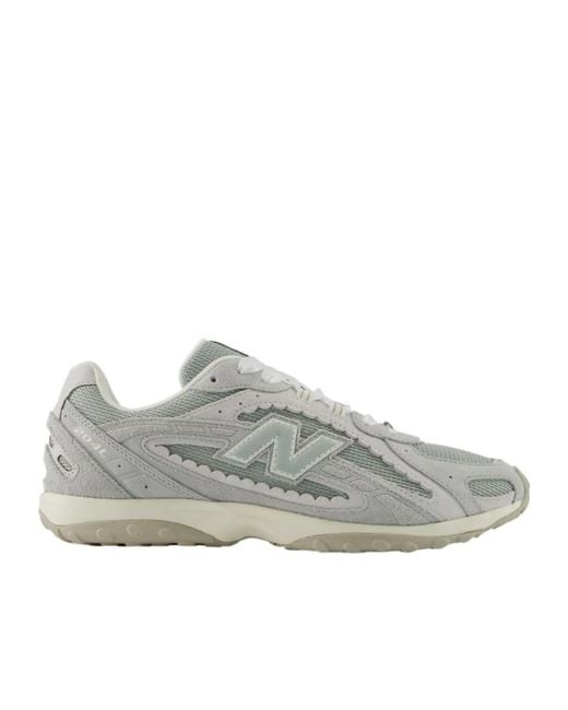 New Balance Gray 204L Lace-Up Sneakers for men