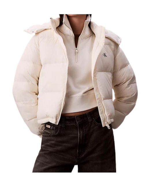 Calvin Klein Multicolor Short Down Puffer Jacket