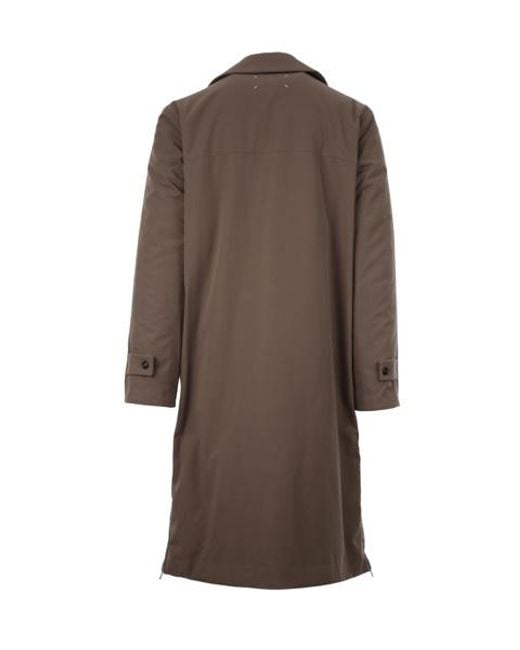 Maison Margiela Brown Classic Trench Coat for men