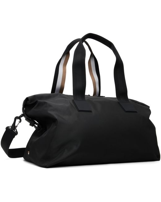 Boss Black Logo-Plaque Holdall for men