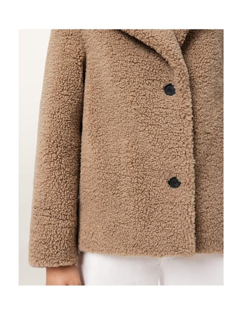 AllSaints Natural Eddie Faux-Fur Jacket