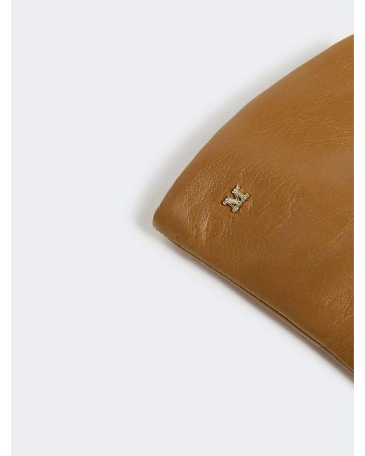 Max Mara Natural Five-Finger Gloves