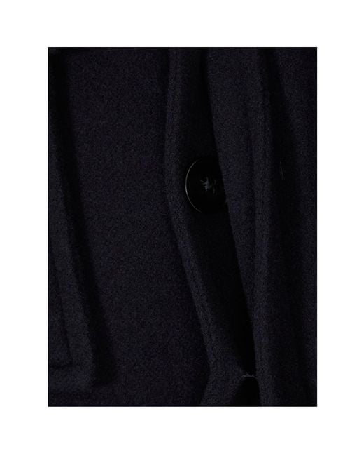 Jil Sander Blue Single-Breasted Coat for men