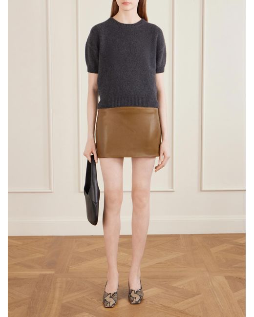 Khaite Natural Jett Skirt