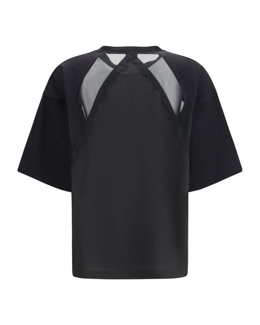 Pinko Black Stephanie Crewneck T-Shirt