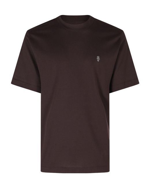 Eleventy Black Short-Sleeved T-Shirt for men