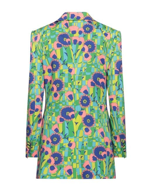 Dolce & Gabbana Green Fitted Blazer