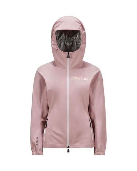 Moncler Pink Grenoble Valles Hooded Jacket