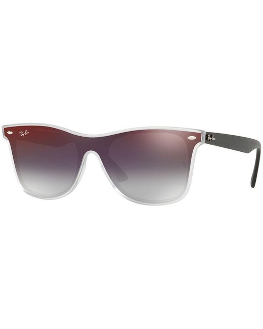 Ray-Ban Purple Logo Sunglasses for men