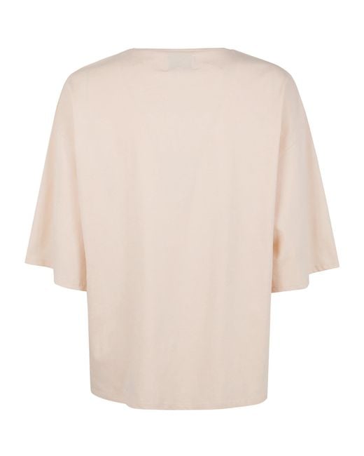 Loulou de Saison White Osis Oversized T-Shirt