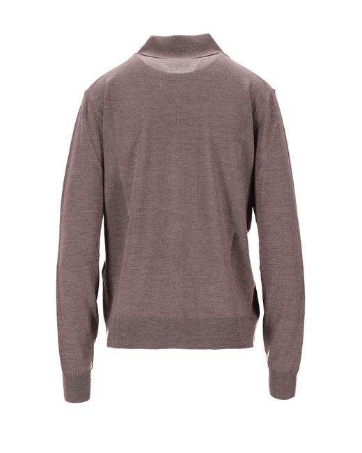 P.A.R.O.S.H. Brown Pocket Cardigan