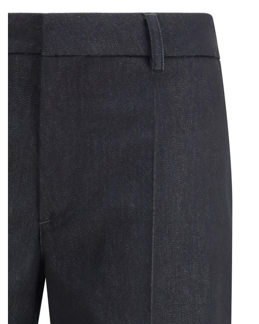 DARKPARK Blue Poppy Flared Pants