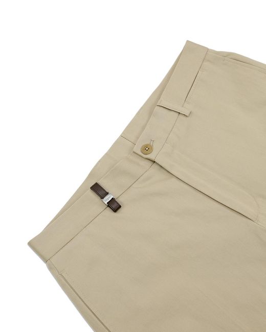 Ferragamo Natural Straight Casual Pants for men