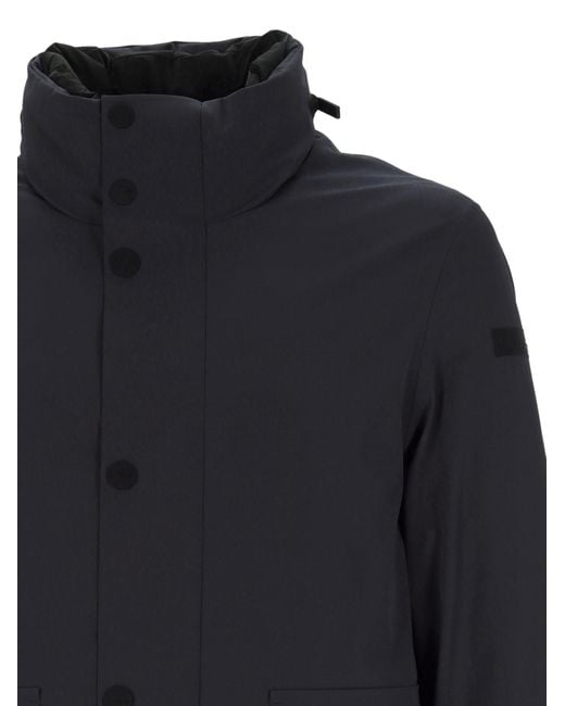 Rrd Blue High-Neck Jacket for men