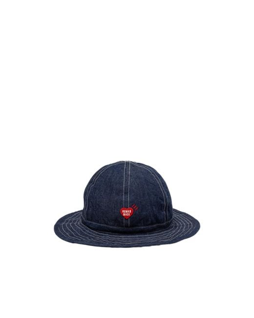 Human Made Blue Denim Hat for men