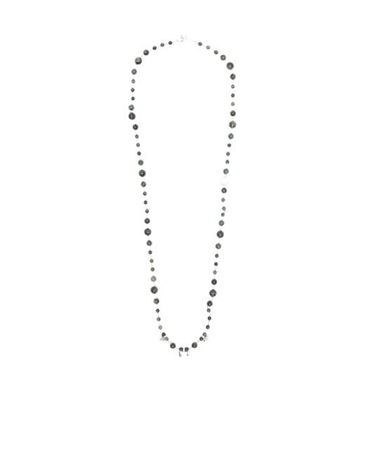 Isabel Marant White Jack Chain Necklace for men
