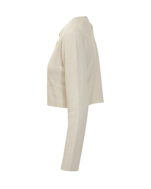 Loulou de Saison Natural Button-Up Knitted Cardigan