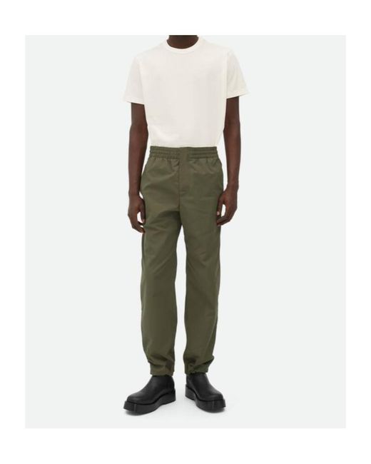 Bottega Veneta Natural Straight Leg Trousers for men