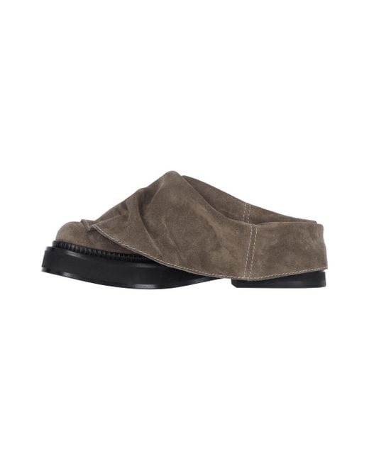 The Attico Brown The Mini Robin Sabot Shoes