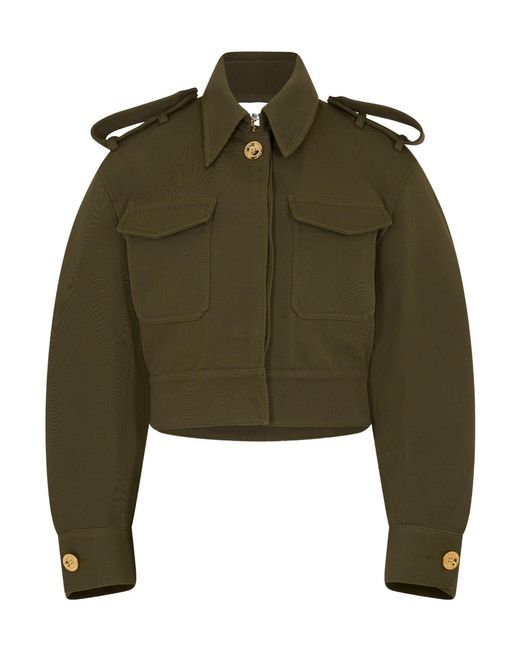 Givenchy Green Long Sleeve Hybrid Jacket
