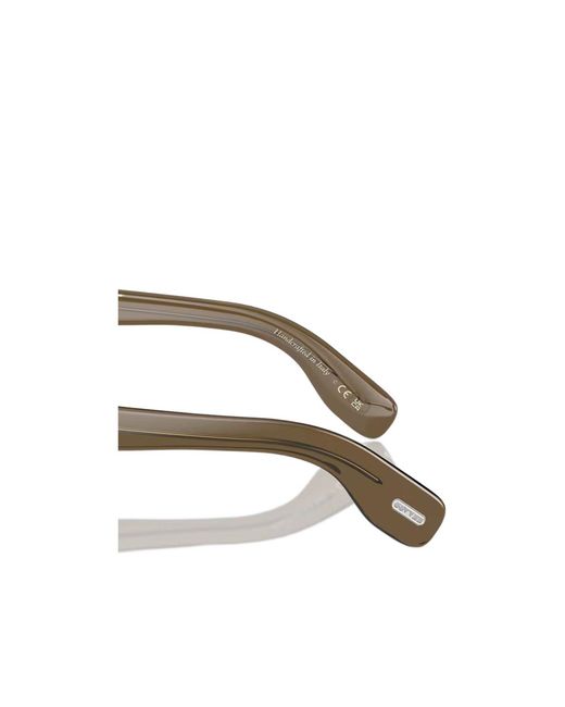 Oliver Peoples White Round Glasses And Frames for men