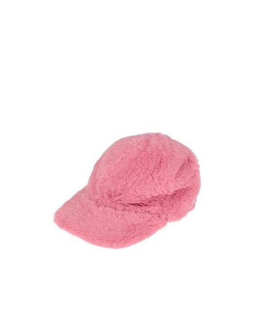 Max Mara Pink Solidcolor Baseball Cap