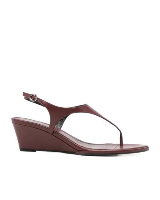 Aeyde Brown Roose Leather Sandals